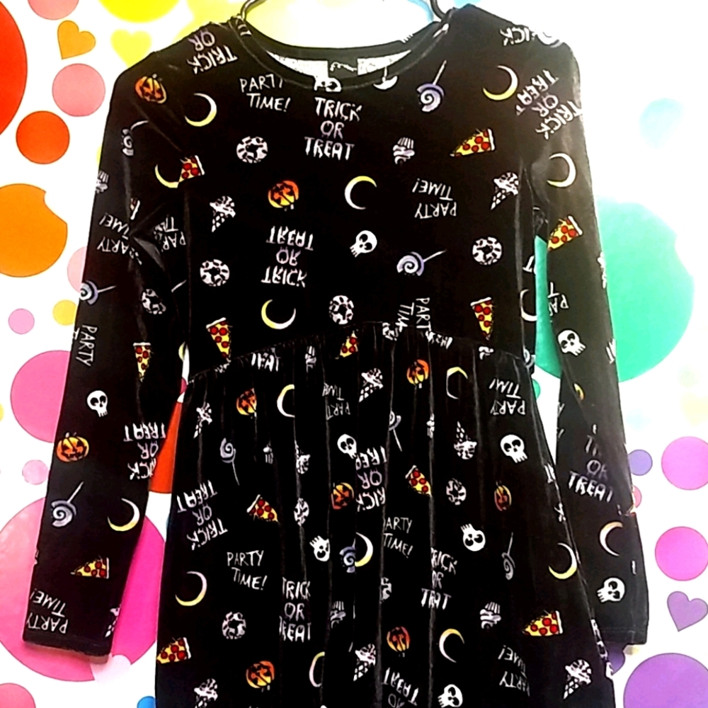 🎃Spooky Velvet dress